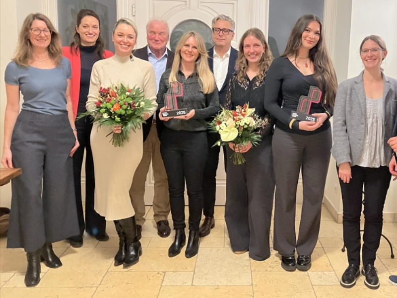 Gruppenfoto bei der Verleihung des Peter Pichler Preises.