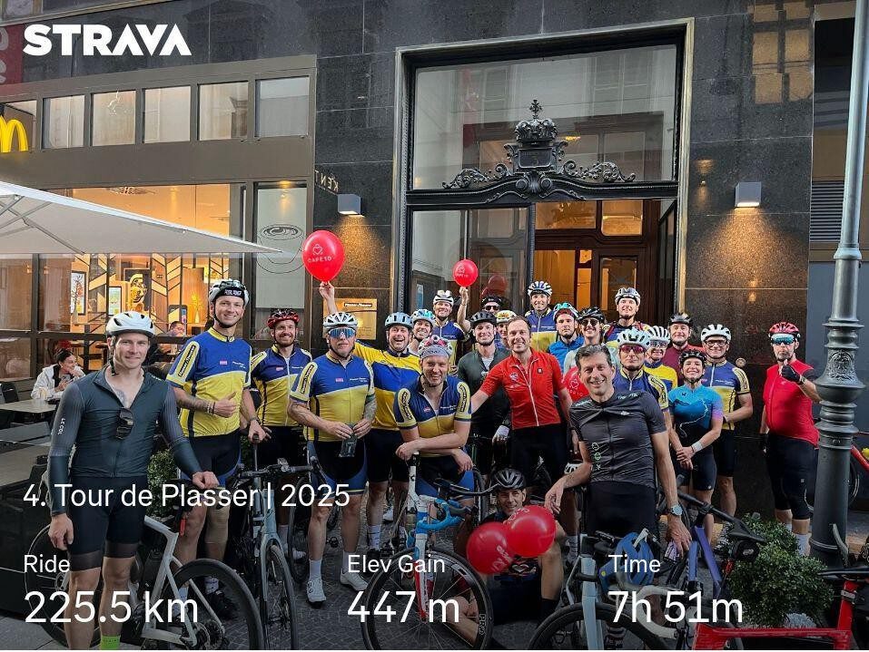 Plasser & Theurer Radtour 2025