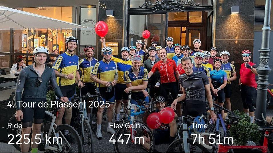 Plasser & Theurer Radtour 2025