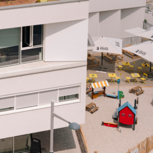 Neuer Spielplatz im CAPE 10